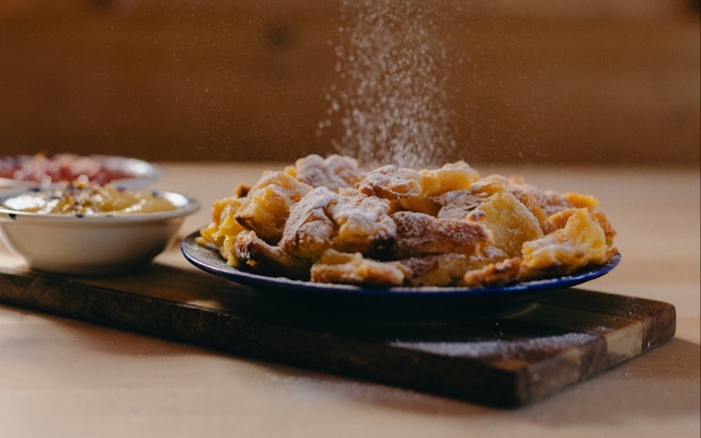 Kaiserschmarren und Kapperl für ein halbes Bankerl